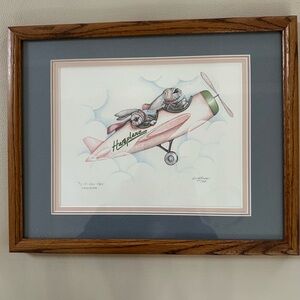 Sue Rupp Numbered and Signed “Fly Away Hare”